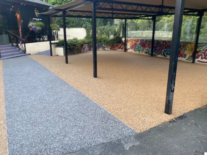 dublin resin bound car driveway smooth surface
