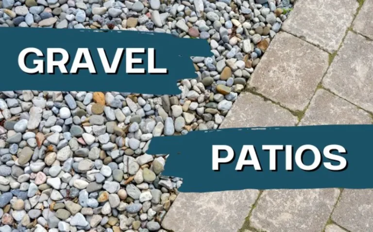 gravel patio