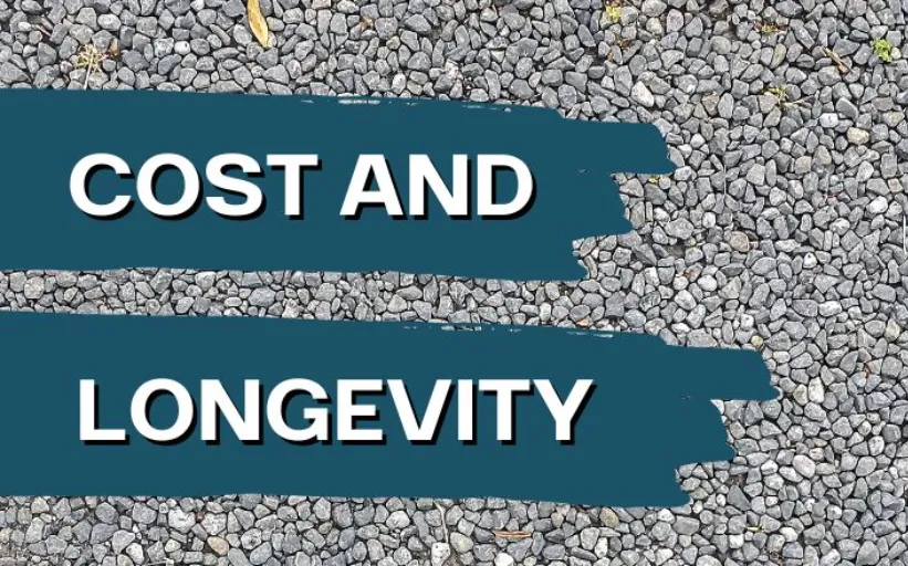 gravel patio cost and longevity
