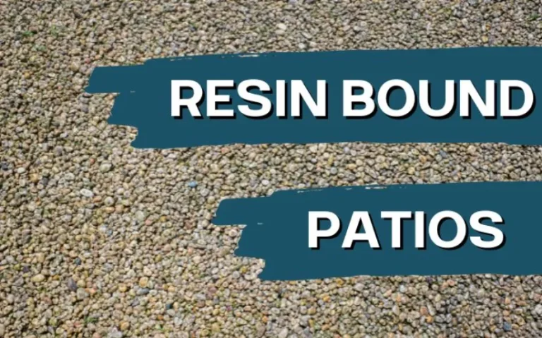 resin bond patio