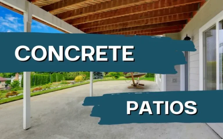 concrete patios