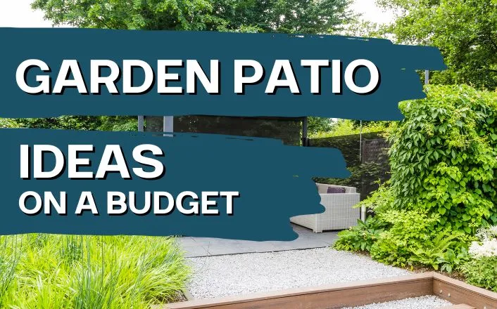 garden patio ideas on a budget