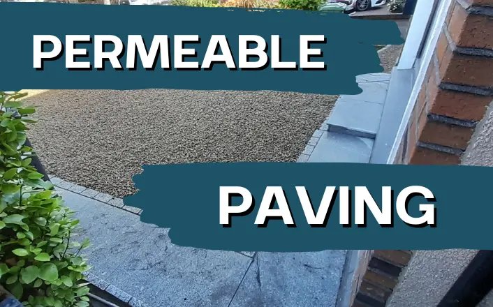 permeable patio paving