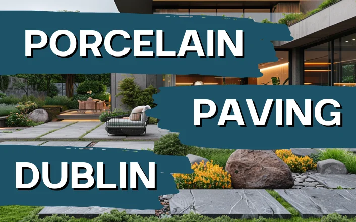 contemporary garden paving porcelain dublin