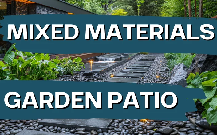 mixed materials garden patio dublin